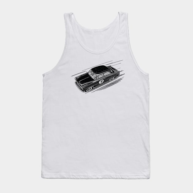 Racing Tank Top by Charm Clothing